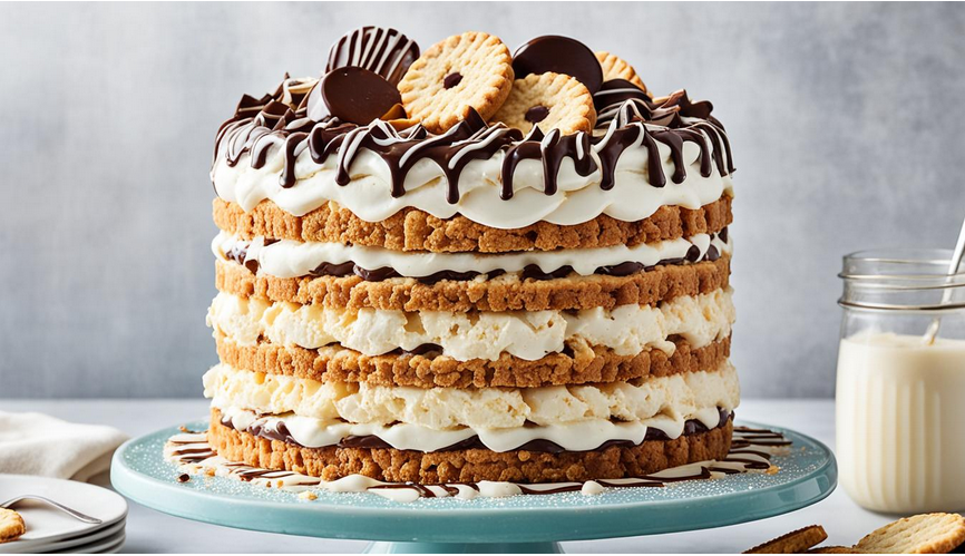 biscuit-based cake