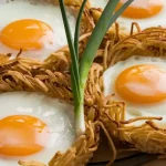 Eggs In Crispy Hash Brown Baskets: A Unique Breakfast Delight