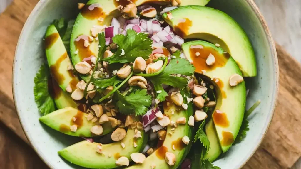 Indulge in a Refreshing Asian Avocado Salad Recipe