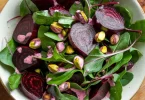 Roasted Beet Salad with Pistachios: A Flavorful Delight