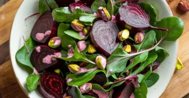 Roasted Beet Salad with Pistachios: A Flavorful Delight