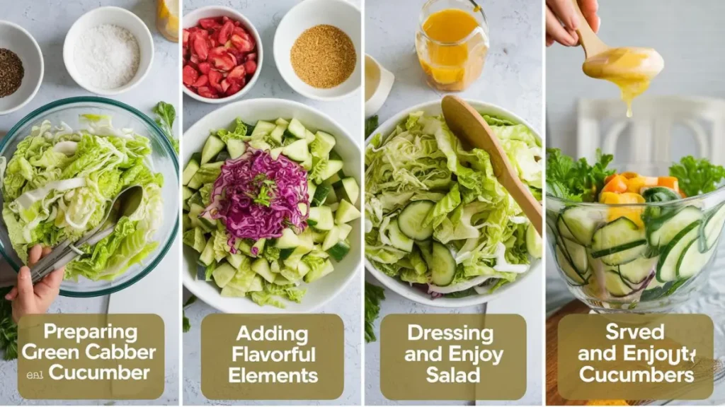 Crisp & Crunchy: The Ultimate Green Cabbage Cucumber Salad