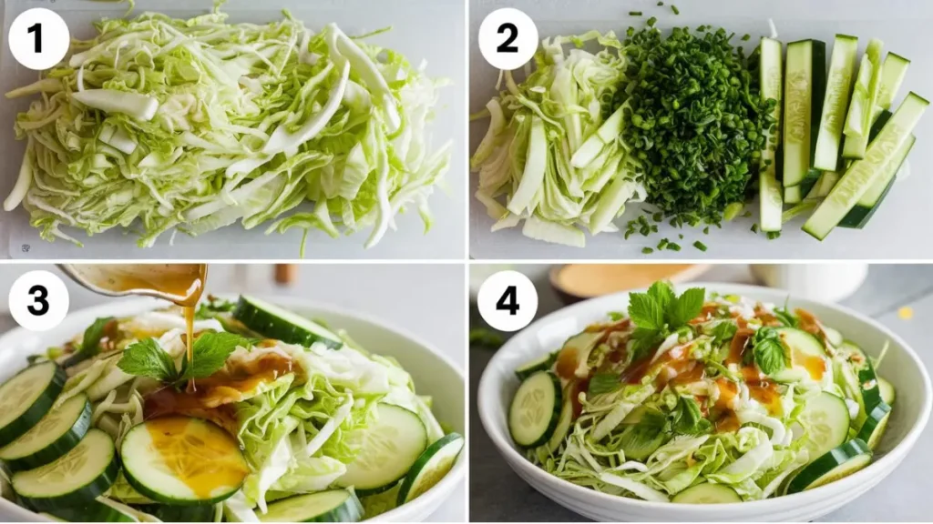 Crisp & Crunchy: The Ultimate Green Cabbage Cucumber Salad