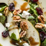 Fall in Love with This Vibrant Autumn Pear Salad Recipe