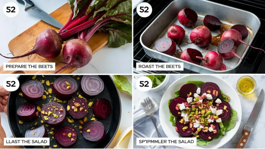 Roasted Beet Salad with Pistachios: A Flavorful Delight