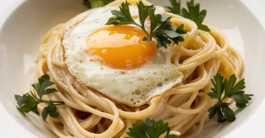 Easy Pasta and Egg Recipe