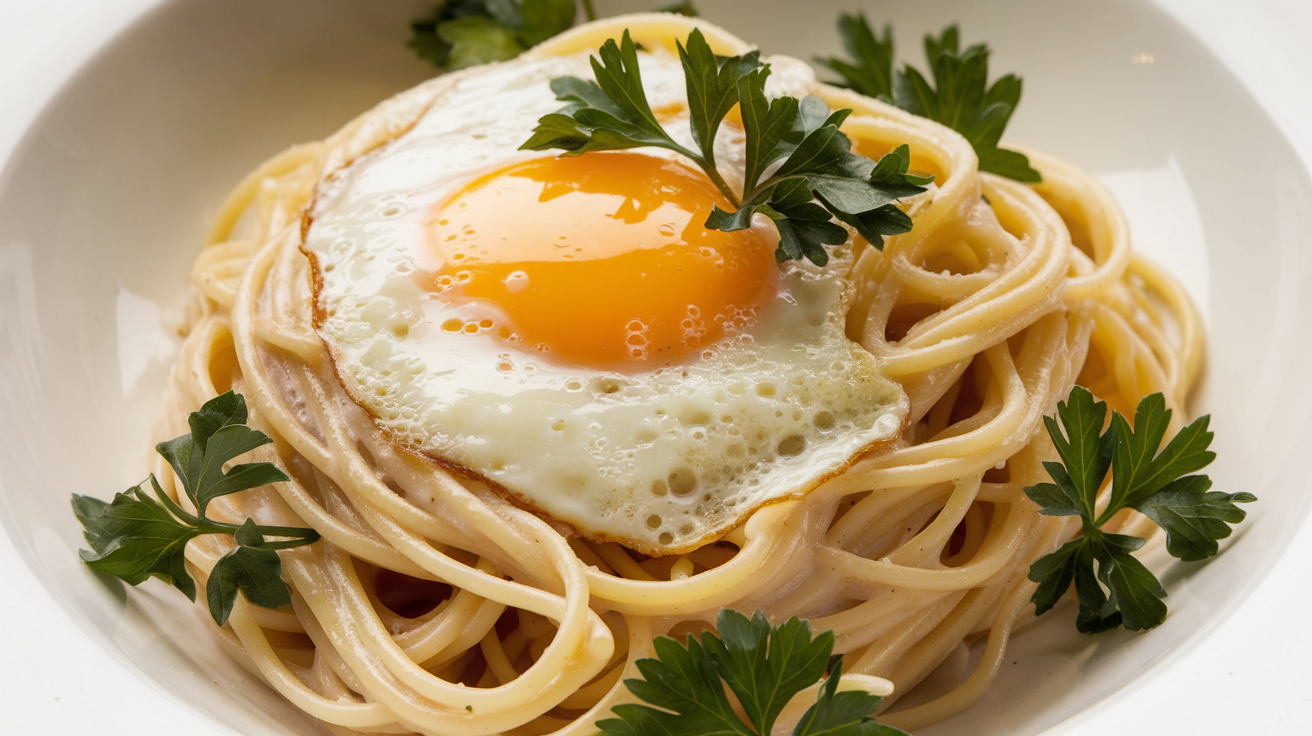 Easy Pasta and Egg Recipe