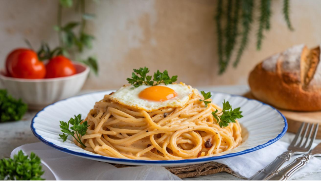 Easy Pasta and Egg Recipe