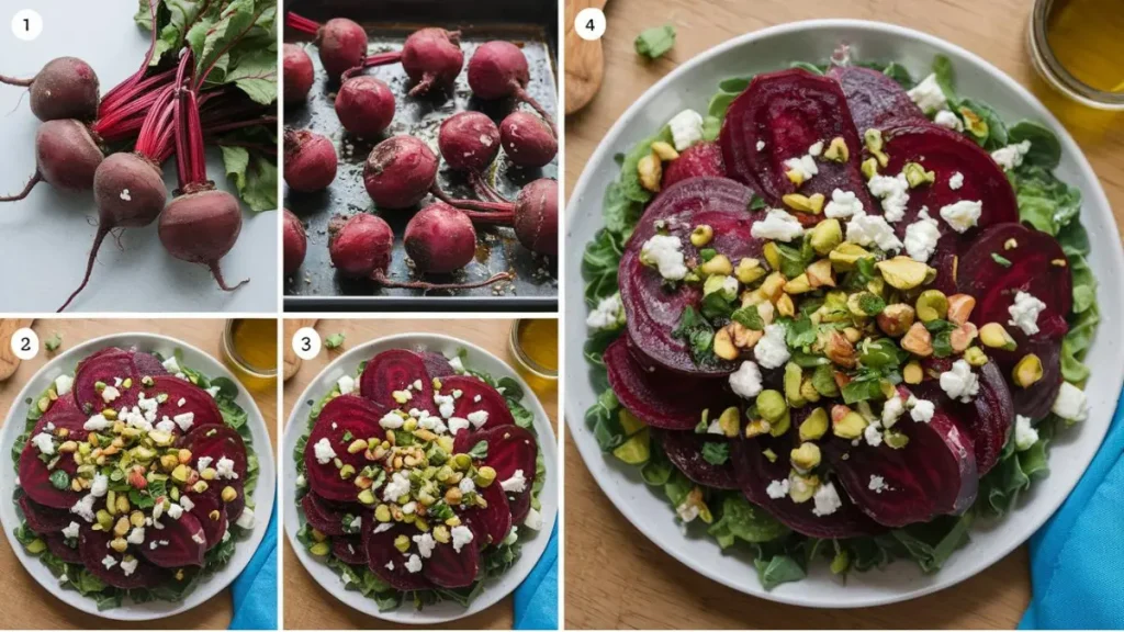 Roasted Beet Salad with Pistachios: A Flavorful Delight