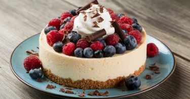 No-Bake Chocolate Cheesecake