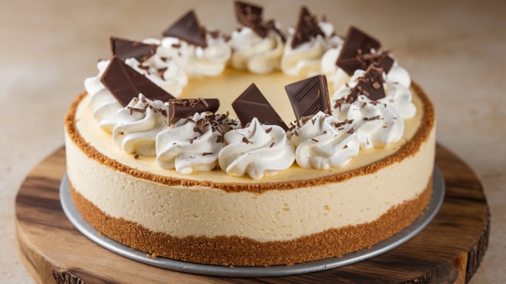 No-Bake Chocolate Cheesecake