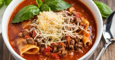 Easy Lasagna Soup Recipe