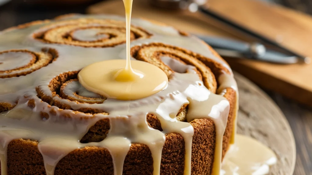 Cinnamon Roll Cake Recipe
