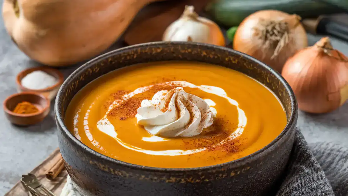 Creamy and Comforting Butternut Squash Soup: An Easy Recipe
