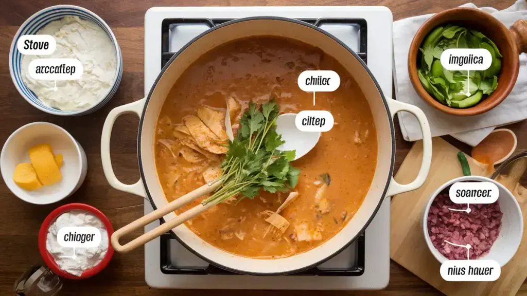 Delight in a Bowl: Creamy Chicken Enchilada Soup Recipe