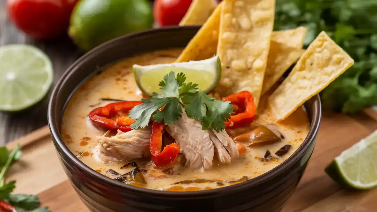 Delight in a Bowl: Creamy Chicken Enchilada Soup Recipe