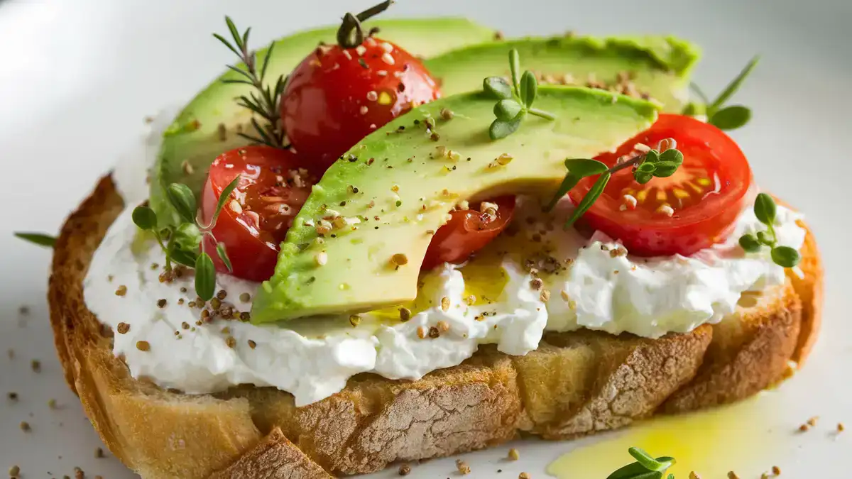 Delight in the Simplicity of Cottage Cheese Toast