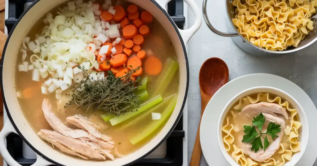 Homemade Chicken Noodle Soup