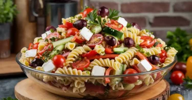 Delight in Flavor: The Ultimate Greek Pasta Salad Recipe