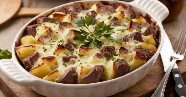 Savory Beef and Potato Casserole