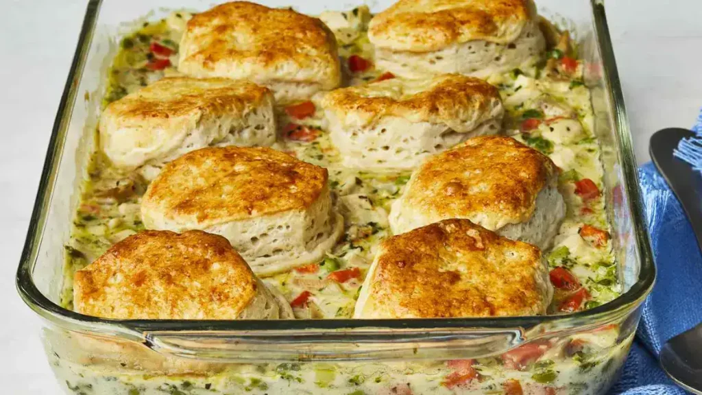 Chicken Biscuit Casserole Delight
