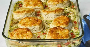  Chicken Biscuit Casserole Delight