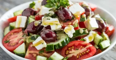 Athens Salad: The Ultimate Mediterranean Delight You Can't Miss!