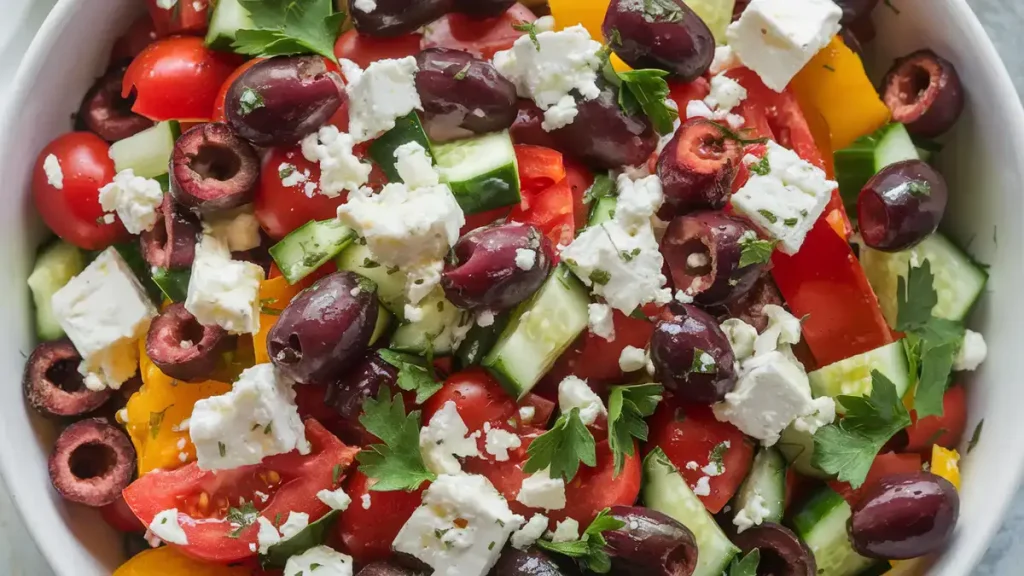 Athens Salad: The Ultimate Mediterranean Delight You Can't Miss!