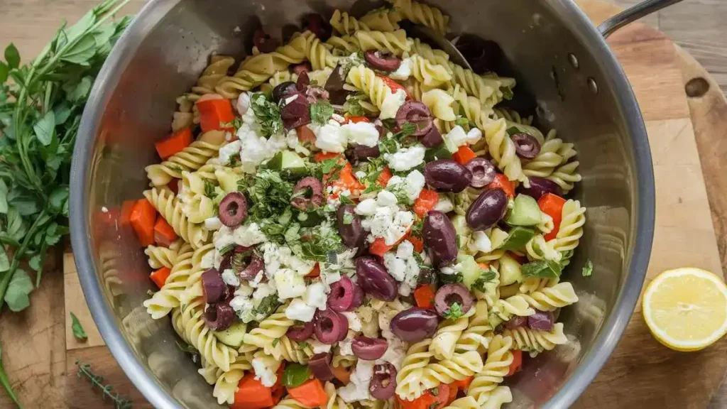 Delight in Flavor: The Ultimate Greek Pasta Salad Recipe
