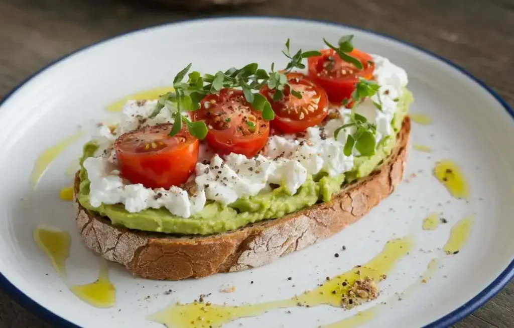 Delight in the Simplicity of Cottage Cheese Toast