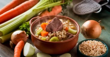 Hearty Vegetable Beef Barley Soup