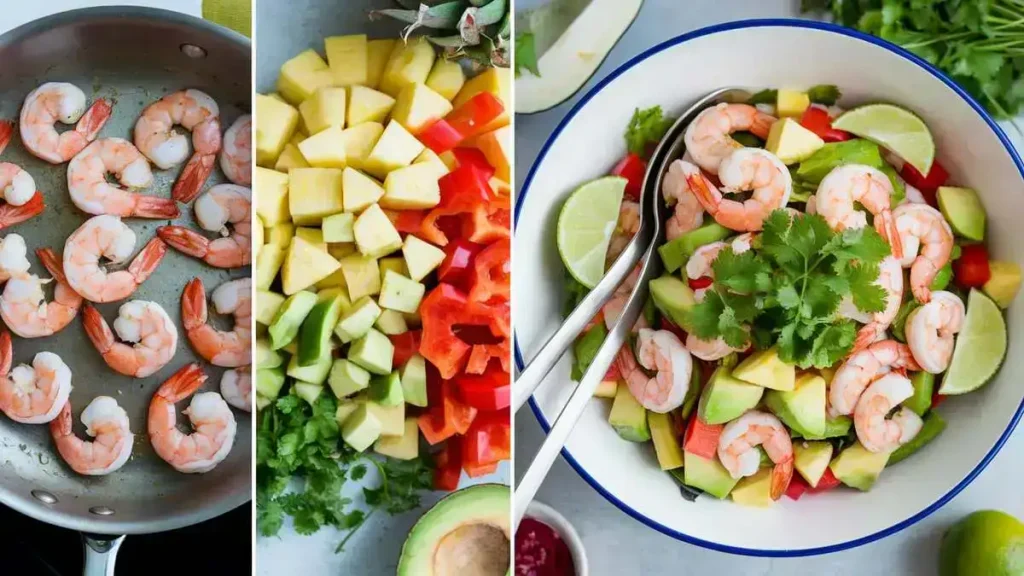 Easy Shrimp and Pineapple Avocado Salad: A Tropical Delight