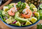 Easy Shrimp and Pineapple Avocado Salad: A Tropical Delight
