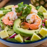 Easy Shrimp and Pineapple Avocado Salad: A Tropical Delight