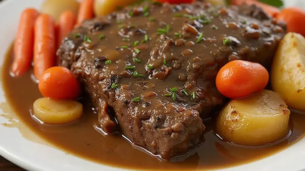 Amazing Classic Slow Cooker Pot Roast Recipe