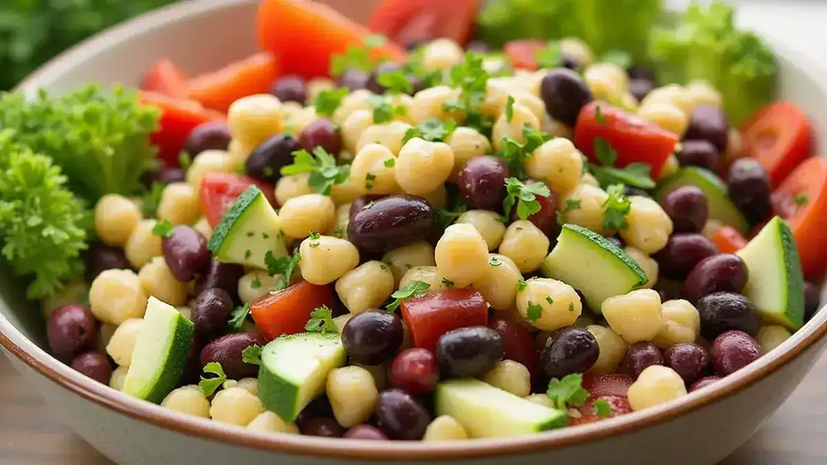 Dense Bean Salad Recipe
