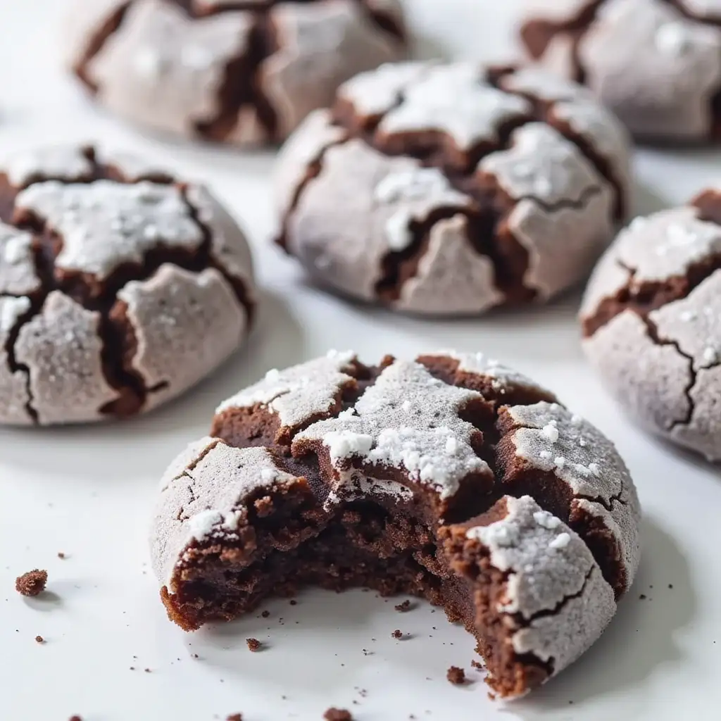  Chocolate Crinkle Cookies Recipe