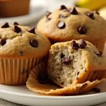 Chocolate Chip Banana Muffins Recipe