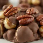 Chocolate Pecan Turtle Clusters