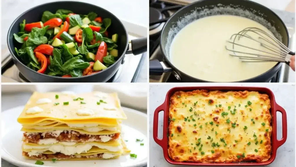 Heavenly White Vegetable Lasagna Recipe That Everyone Will Love