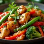 Delicious Stir-Fried Vegetables with Chicken: A Quick and Healthy Meal
