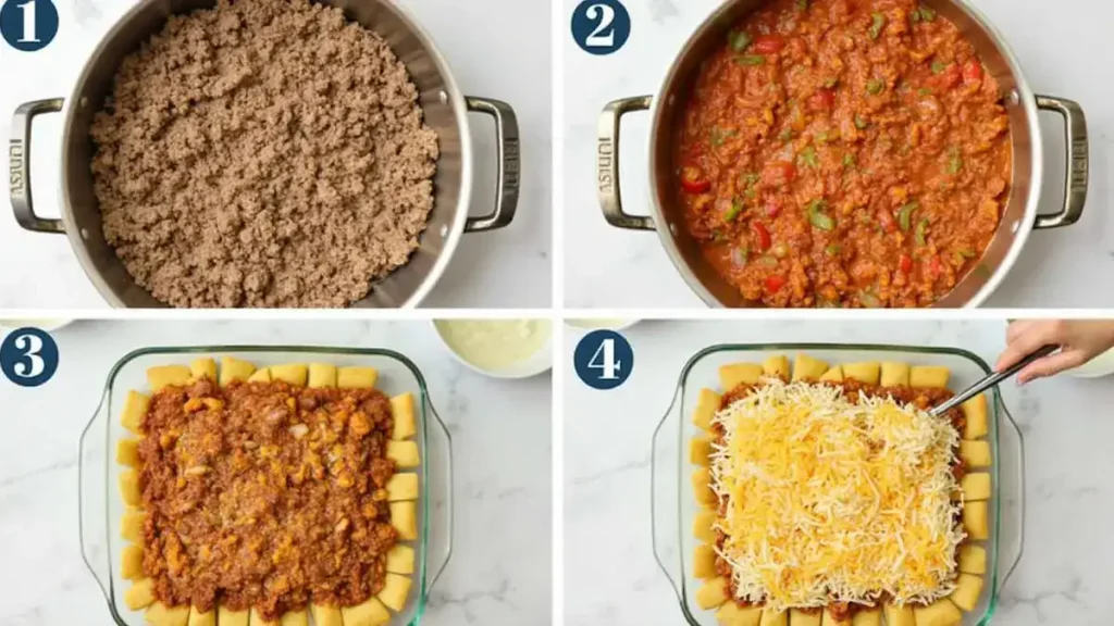 Quick Sloppy Joe casserole