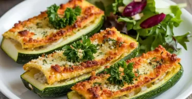 Baked Parmesan Zucchini Boats: The Ultimate Comfort Food for Veggies!