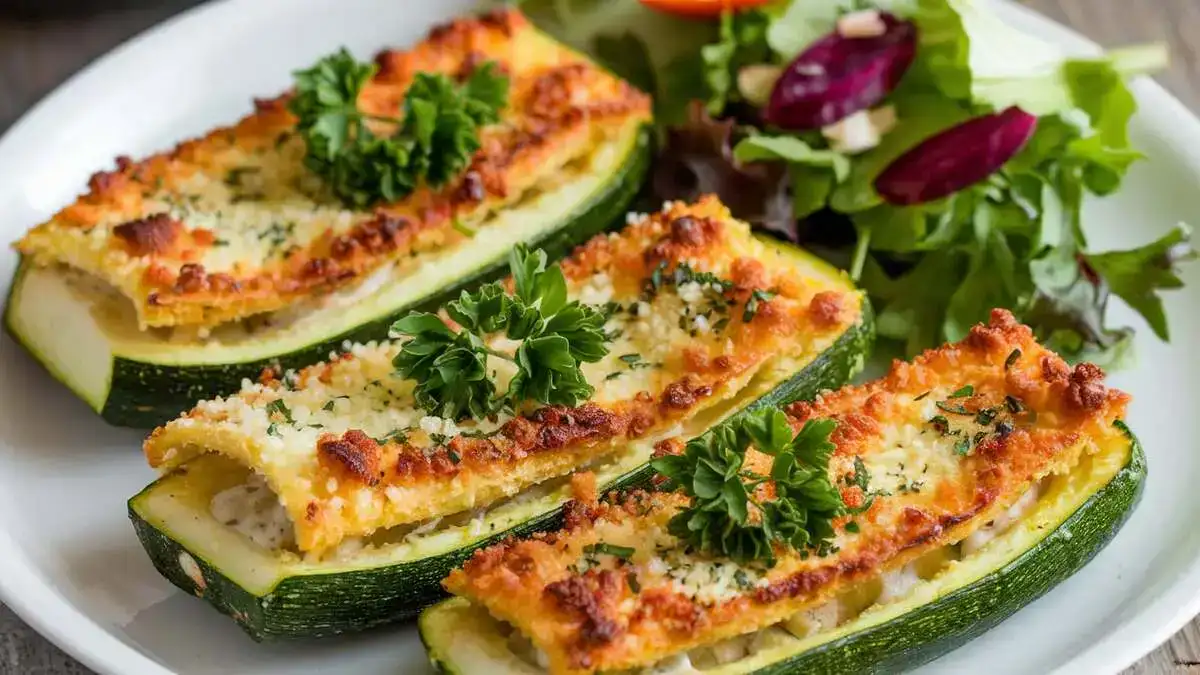 Baked Parmesan Zucchini Boats: The Ultimate Comfort Food for Veggies!
