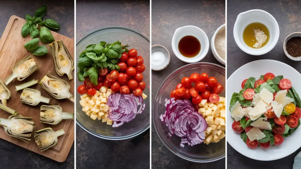 The Amazing Tuscan Artichoke Tomato Salad