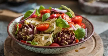 The Amazing Tuscan Artichoke Tomato Salad