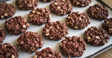 Chocolate Oatmeal No Bake Cookies