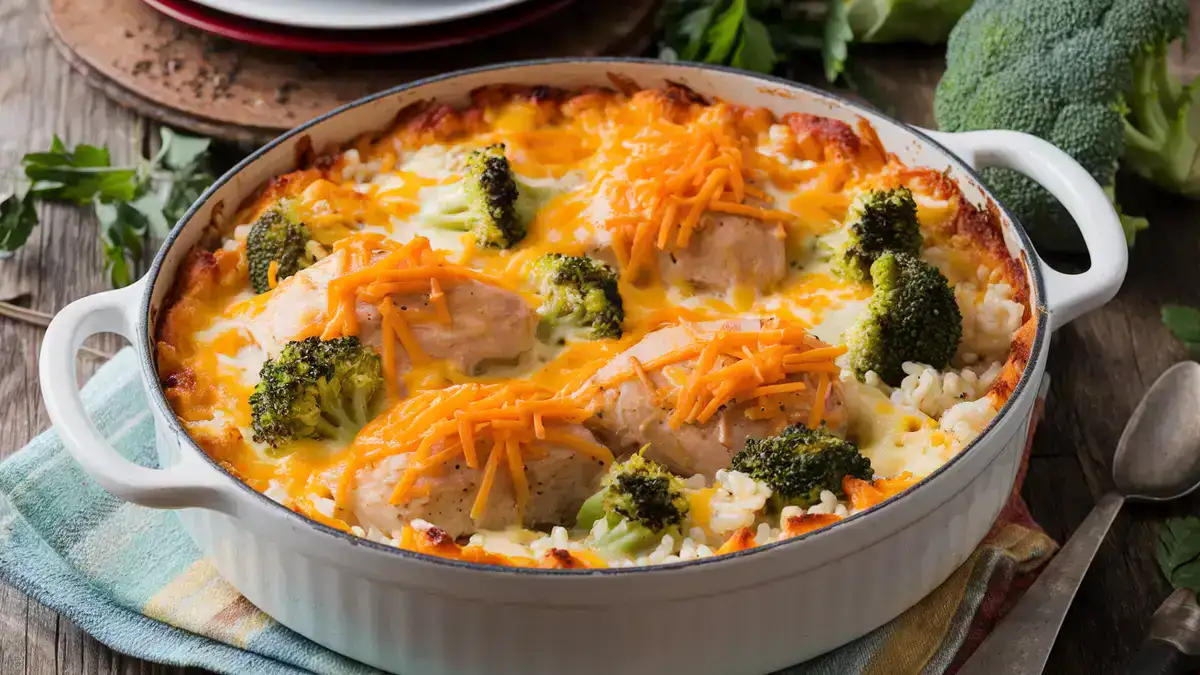 Ultimate Comfort Food: Chicken Broccoli Rice Casserole You’ll Love!