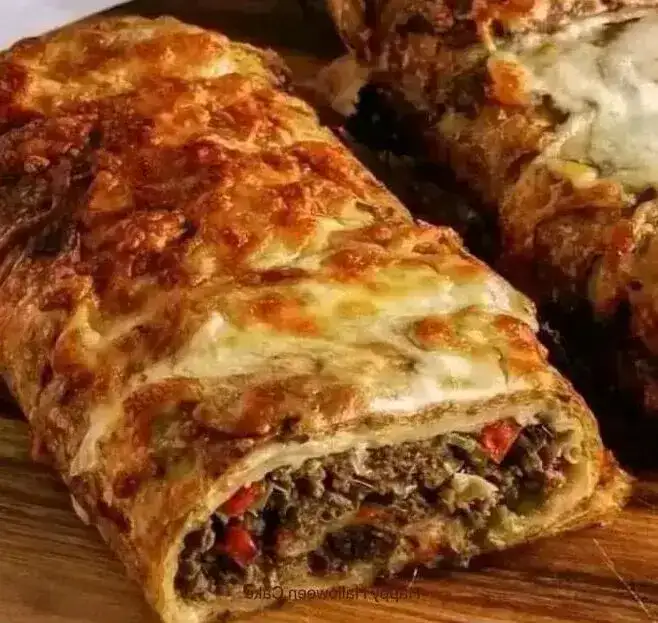 Savory Mushroom Beef Pie