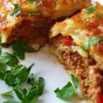 Savory Mushroom Beef Pie